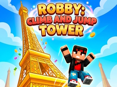 Spēle Robby: Climb and Jump Tower