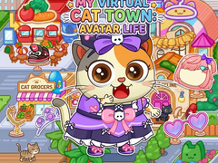 Spēle My Virtual Cat Town: Avatar Life 