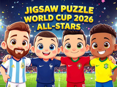 Spēle Jigsaw Puzzle: World Cup 2026 All-Stars