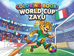 Spēle Coloring Book: World Cup Zayu