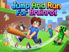 Spēle Jump And Run For Brainrot
