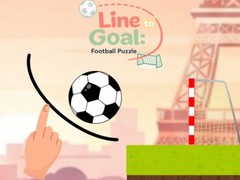 Spēle Line to Goal : Football puzzle
