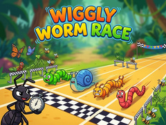 Spēle Wiggly Worm Race