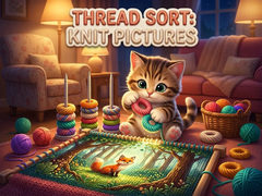 Spēle Thread Sort: Knit Pictures