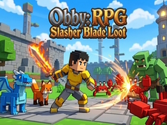 Spēle Obby: RPG Slasher Blade Loot