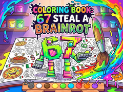 Spēle Coloring Book: 67 Steal A Brainrot