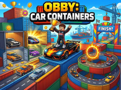 Spēle Obby: Car Containers