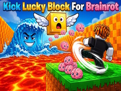 Spēle Kick Lucky Block For Brainrot