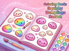 Spēle Coloring Book: Squishy Dumplings NeeDoh
