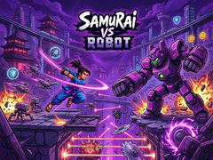 Spēle Samurai vs Robot