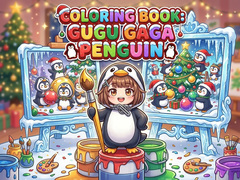 Spēle Coloring Book: Gugu Gaga Penguin