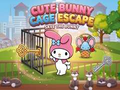 Spēle Cute Bunny Cage Escape