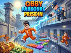 Spēle Obby Parkour Escape Prison