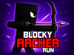 Spēle Blocky Archer Run