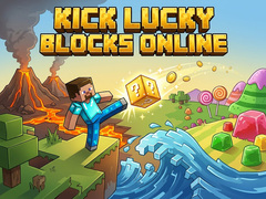 Spēle Kick Lucky Blocks Online