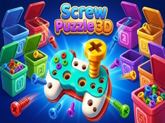 Spēle Screw Puzzle 3D