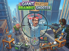 Spēle Giant Wanted Brainrot Shooter