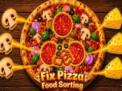 Spēle Fix Pizza: Food Sorting