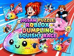 Spēle Jigsaw Puzzle: Roblox Dumpling Squishy Race