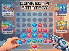 Spēle Connect 4 Strategy