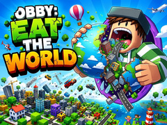 Spēle Obby: Eat the World