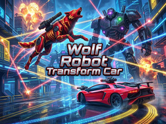 Spēle Wolf Robot Transform Car