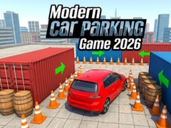 Spēle Modern Car Parking Game 2026