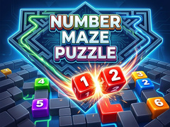 Spēle Number Maze Puzzle