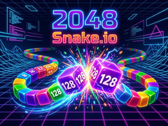 Spēle 2048 Snake.io