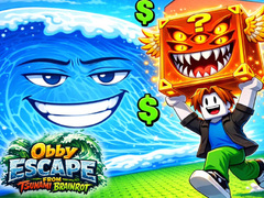 Spēle Obby Escape from Tsunami Brainrot