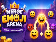 Spēle Merge Emoji Arena