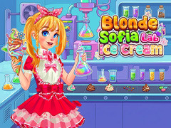 Spēle Blonde Sofia: Lab Ice Cream
