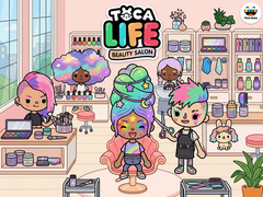 Spēle Toca Life Beauty Salon