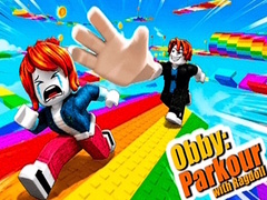 Spēle Obby: Parkour with Ragdoll