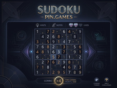 Spēle Sudoku - Pin.Games