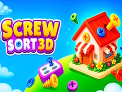 Spēle Screw Sort 3D