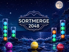 Spēle SORTMERGE 2048