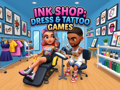 Spēle Ink Shop: Dress & Tattoo Games