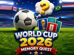 Spēle World Cup 2026 Memory Quest