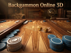 Spēle Backgammon Online 3D