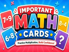 Spēle Important Math Cards