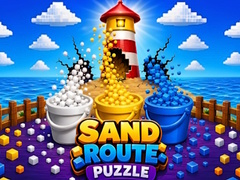 Spēle Sand Route Puzzle