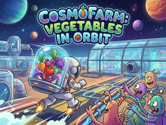 Spēle CosmoFarm: Vegetables in Orbit 