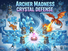 Spēle Archer Madness: Crystal Defense