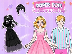 Spēle Paper Doll Makeover & Dress Up
