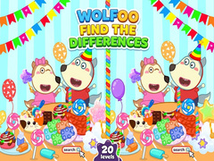 Spēle Wolfoo Spot The Difference