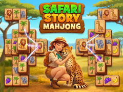 Spēle Safari Story Mahjong