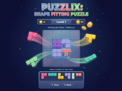 Spēle Puzzlix: Shape Fitting Puzzle