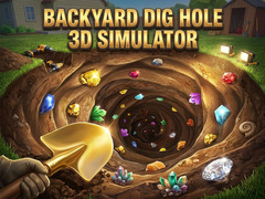 Spēle Backyard Dig Hole 3D Simulator