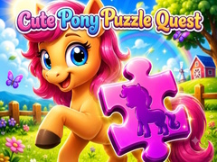 Spēle Cute Pony Puzzle Quest